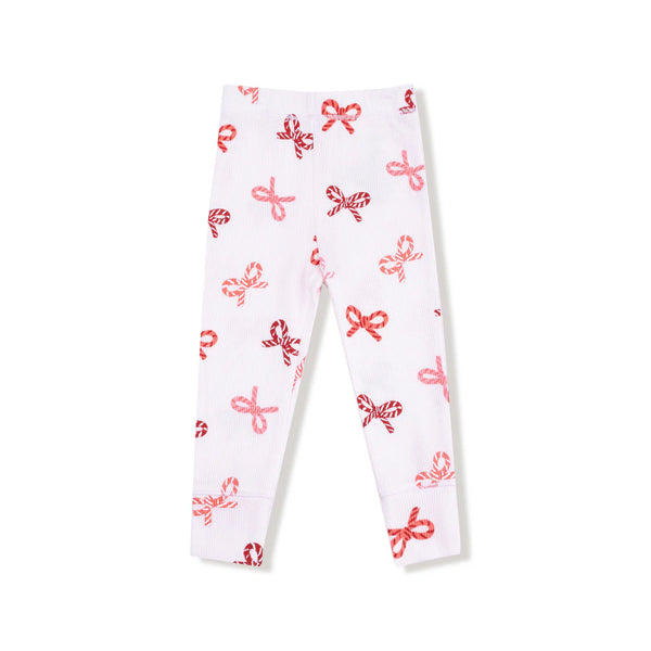 Pijama Navidad Lazos Candy Cane