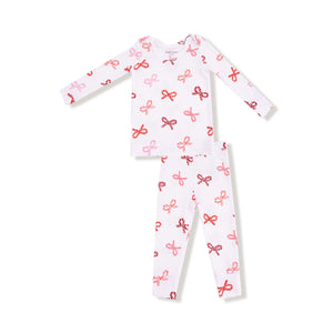 Pijama Navidad Lazos Candy Cane