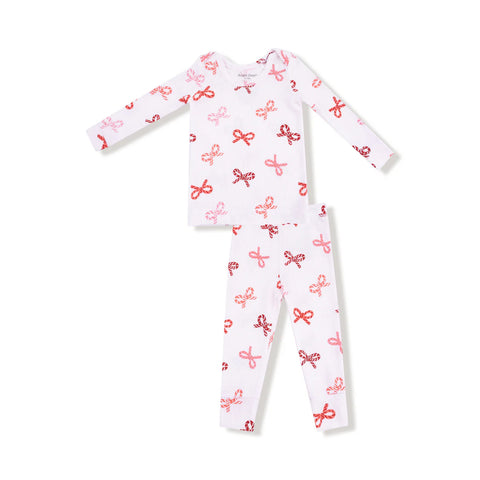 Pijama Navidad Lazos Candy Cane