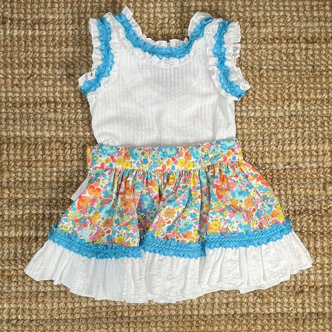 Conjunto Estampado Florecitas