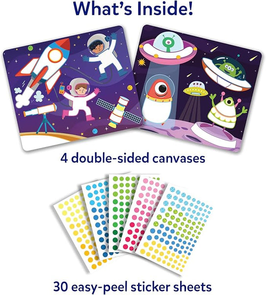 Dot It Arte con Pegatinas - Espacio