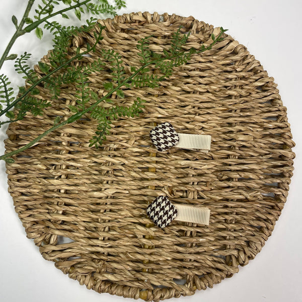 Gancho Mini Tartán - Set de 2