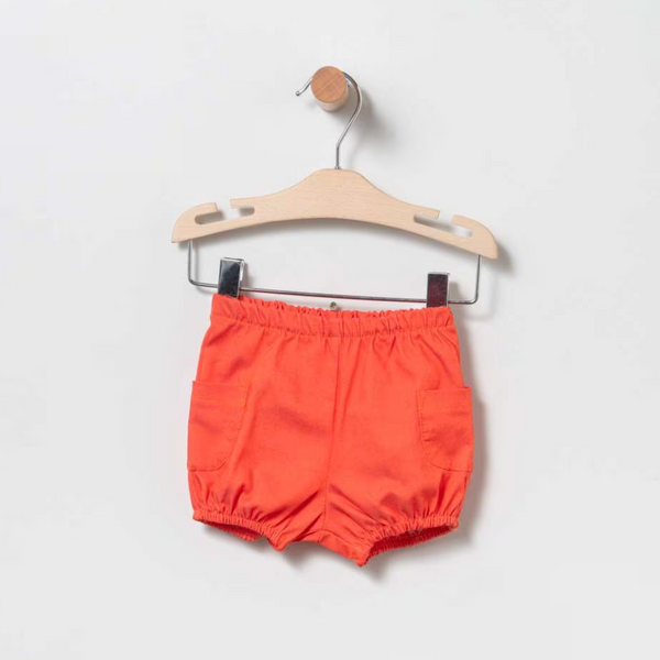 Conjunto Bloomer Rayas Naranja