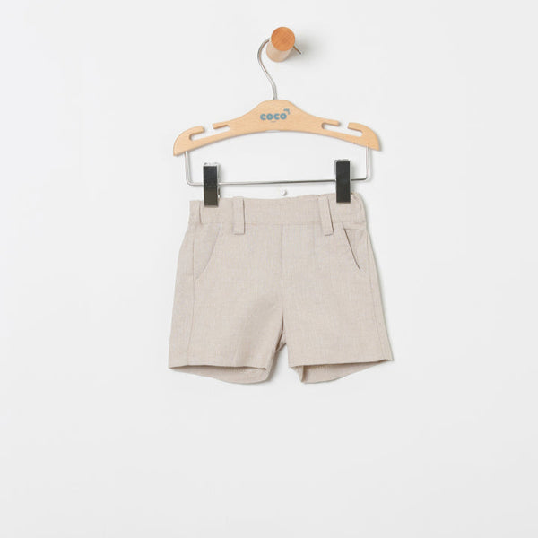 Conjunto Bebé Bermuda 3 Piezas Palermo - Tostado