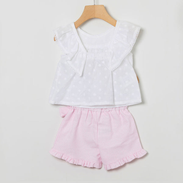 Conjunto Niña Nimes - Rosa