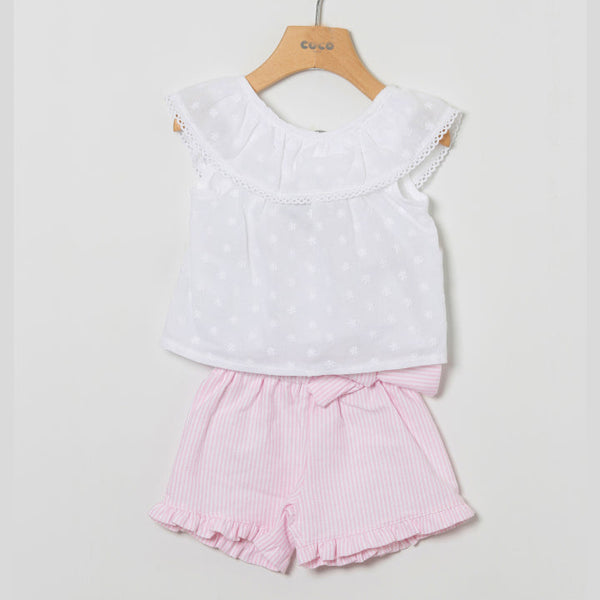 Conjunto Niña Nimes - Rosa