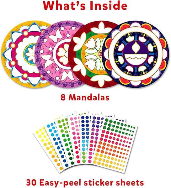 Dot It Arte Con Pegatinas - Mandalas