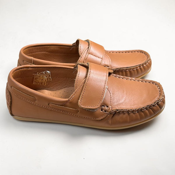 Mocasines Velcro Camel