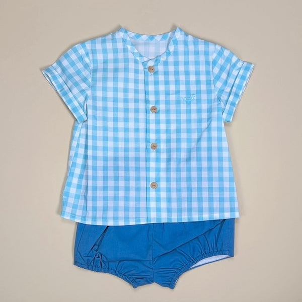 Conjunto Niño Barbados - Turquesa