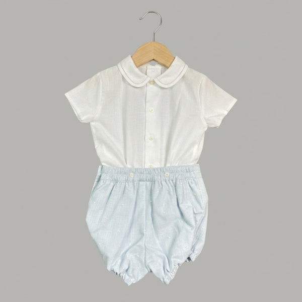 Conjunto 448 Plumeti Batista Inglesa - Blanco Roto