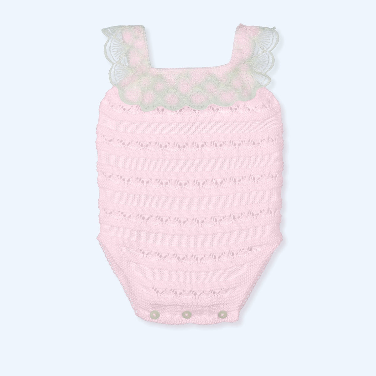 Pelele Punto con Tul Specially - Rosa