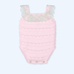 Pelele Punto con Tul Specially - Rosa