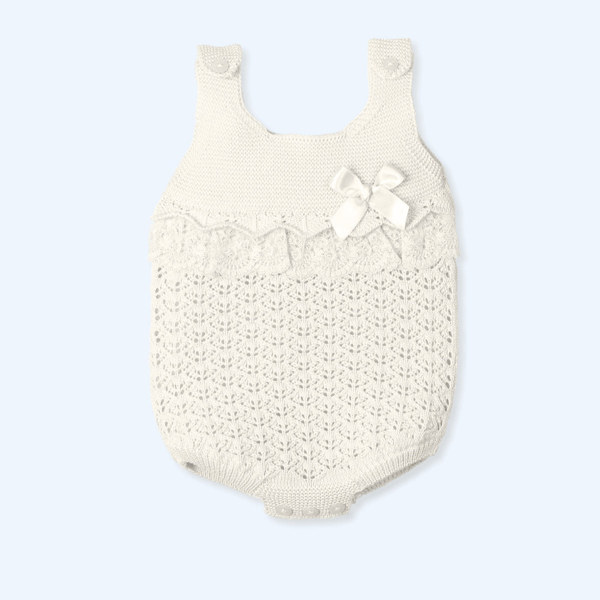 Pelele Punto con Tul Gorgeous - Crudo