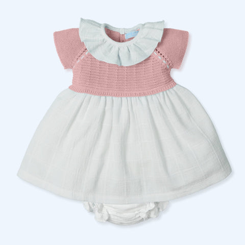 Vestido Punto y Tejido Vibrant - Blossom