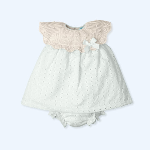 Vestido y Culotte Voile Flashy - Natural