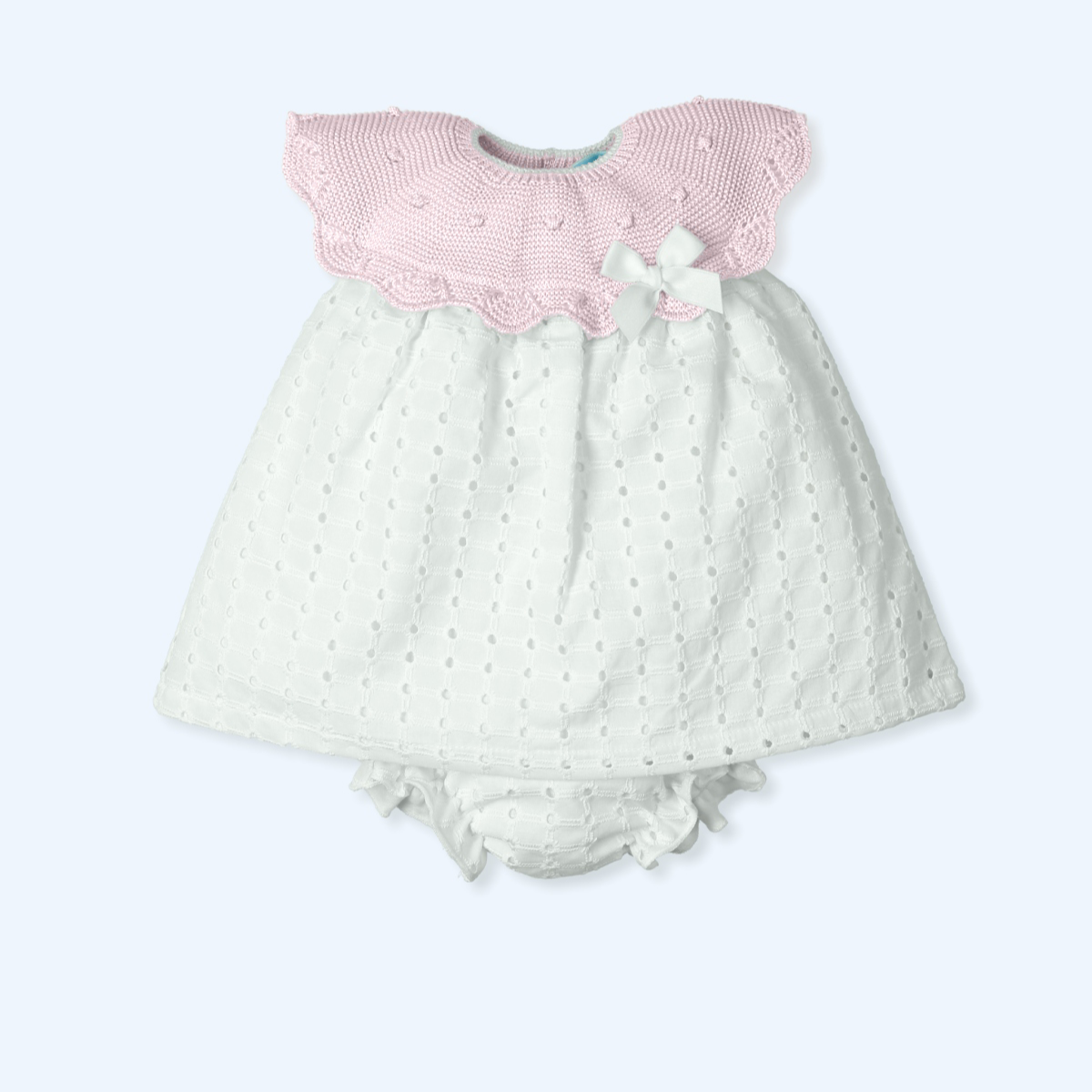 Vestido y Culotte Voile Flashy - Rosado