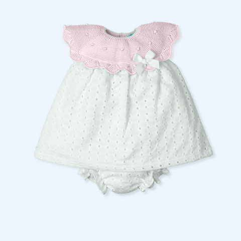 Vestido y Culotte Voile Flashy - Rosado