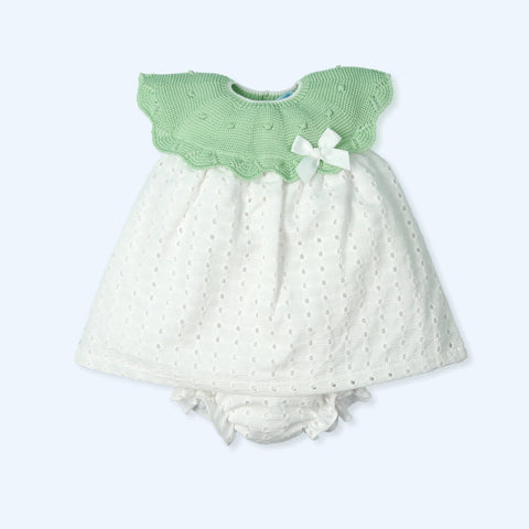 Vestido y Culotte Voile Flashy - Pera