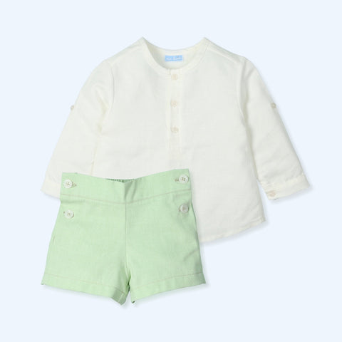 Conjunto Chambray Flashy - Pera