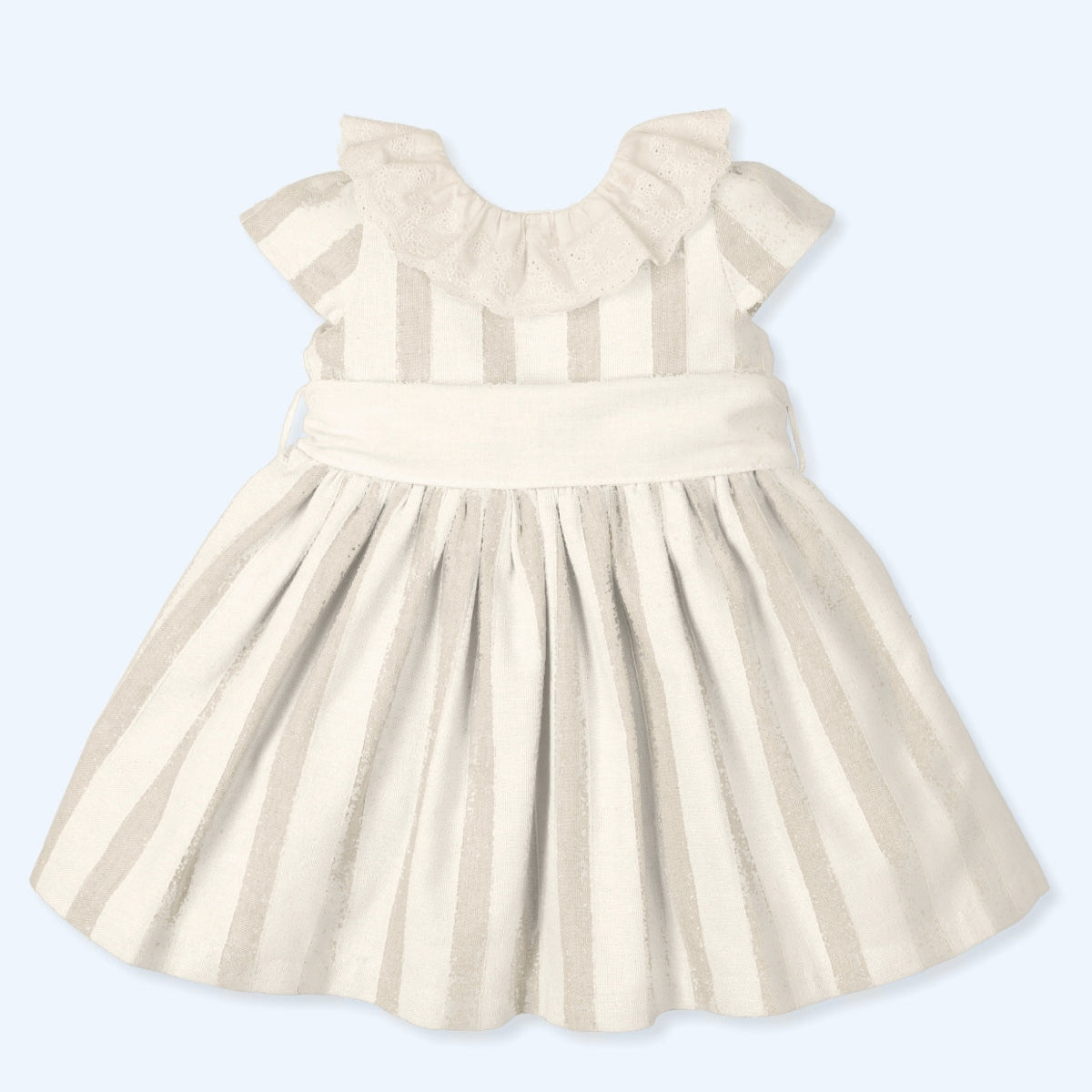 Vestido Lino Lazo Rich - Safari