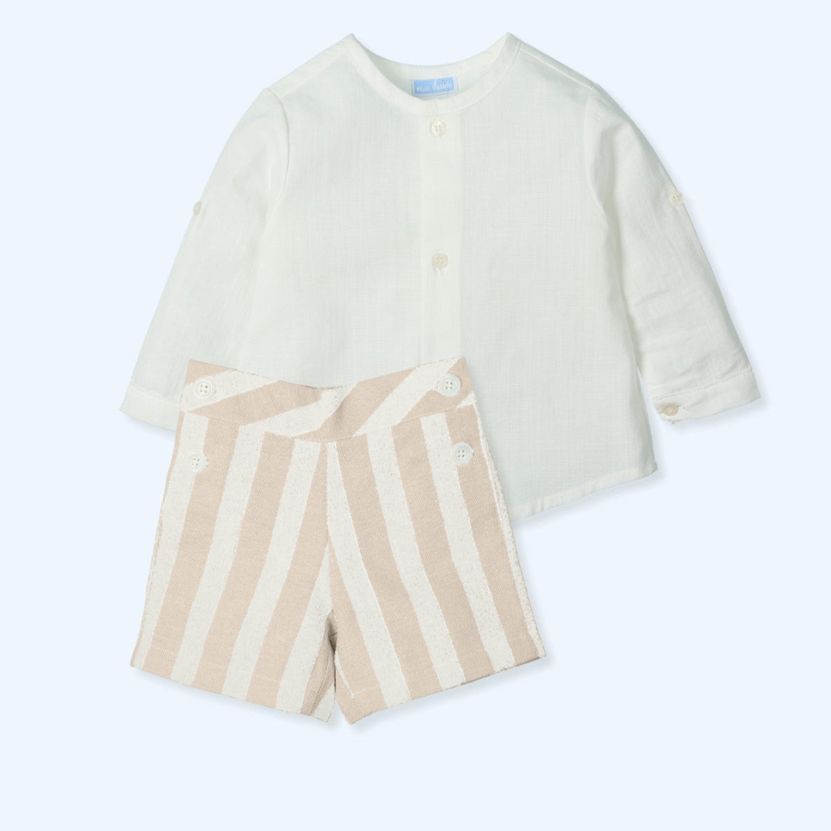 Conjunto Voile Rayas Rich - Safari