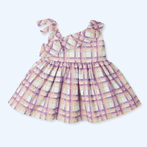 Vestido Asimétrico Chromatic - Pastel