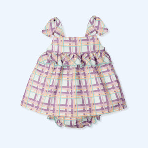 Jesusin y Culotte Cuadros Chromatic - Pastel