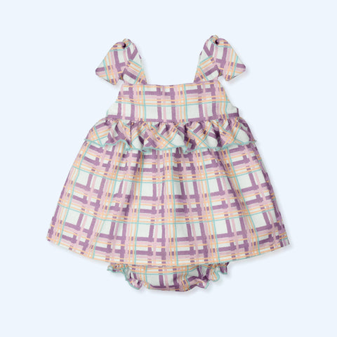 Jesusin y Culotte Cuadros Chromatic - Pastel