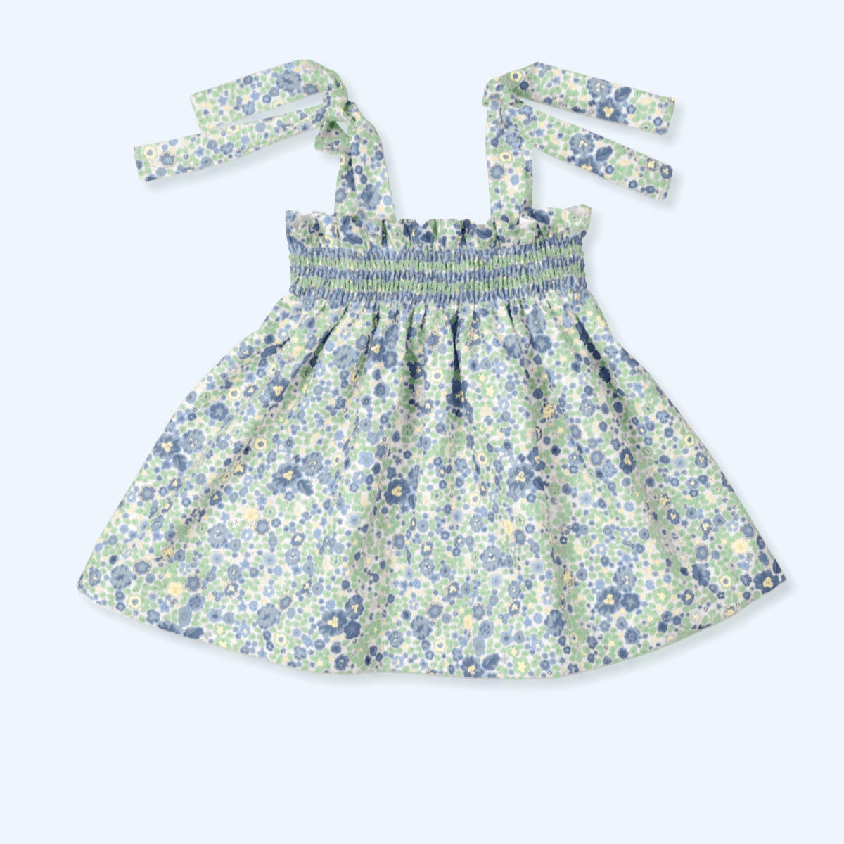 Vestido Fruncido Florid - Atlantis