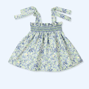 Vestido Fruncido Florid - Atlantis
