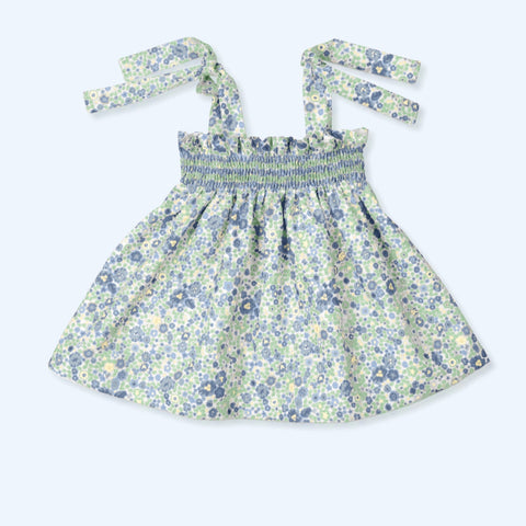 Vestido Fruncido Florid - Atlantis