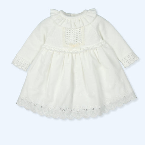 Vestido Bordado Sensitive - Crudo