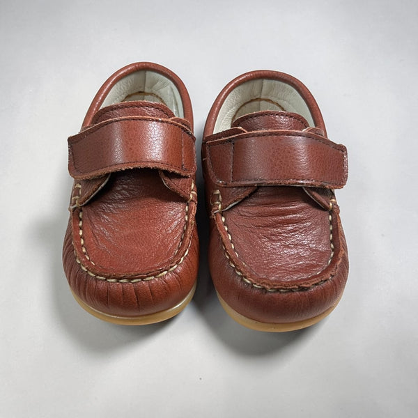 Mocasines Velcro - Marrón