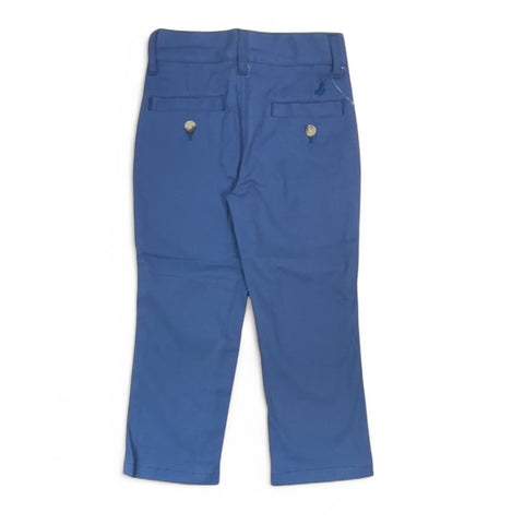 Pantalón Sarga Larga - Marino