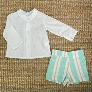 Conjunto Lino Saona Turquesa