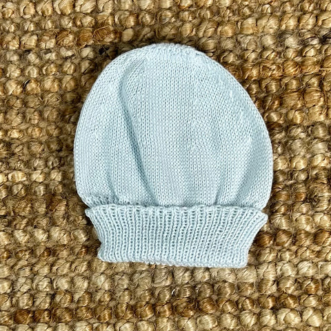 Gorro Tejido Celeste