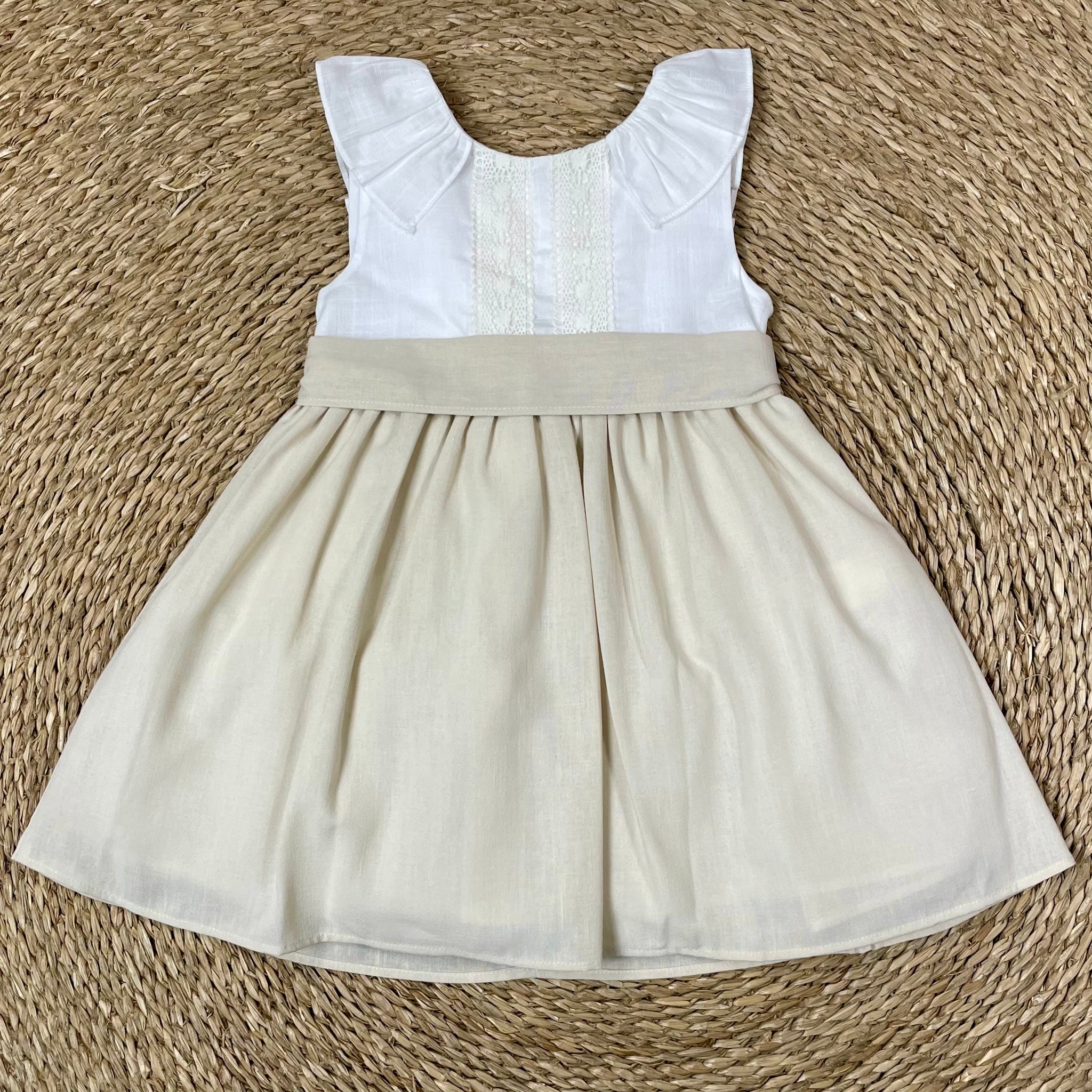 Vestido Roche Crema