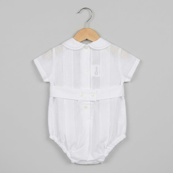 Pelele 426 Plumeti Batista Inglesa - Blanco Roto