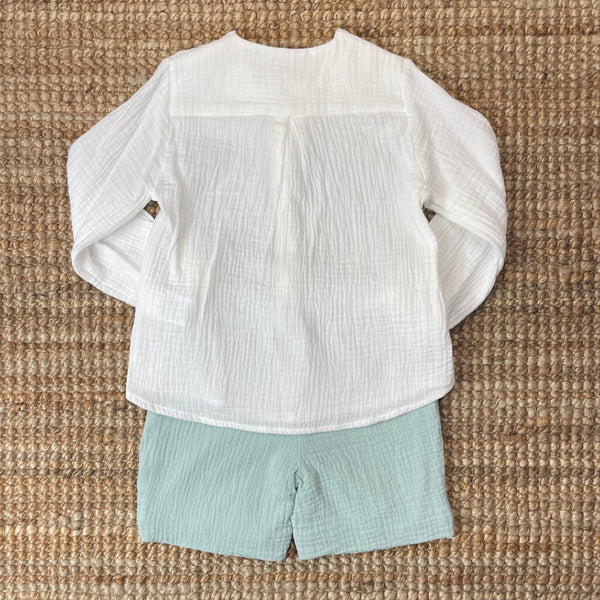 Traje Pantalon Bermuda La Caleta Verde