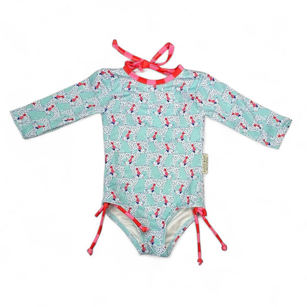 Vestido de Baño Manga Larga - Perros de Fiesta