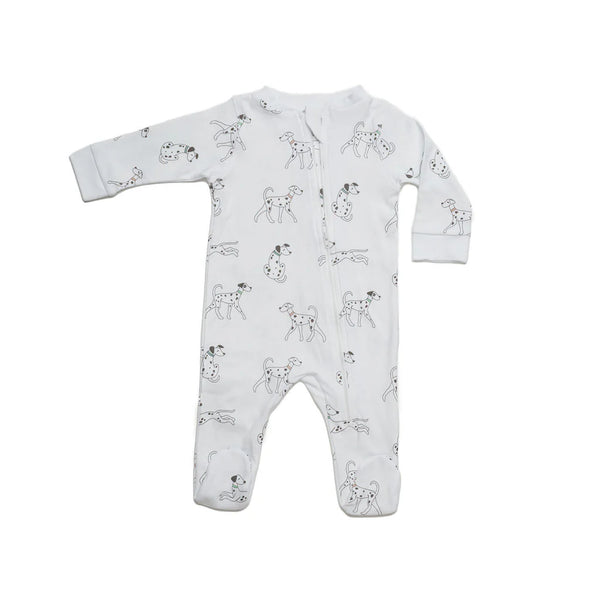 Pijama Footie Dalmatas con Zipper