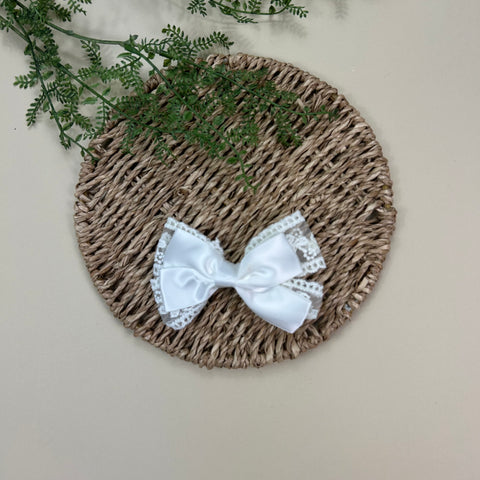 Gancho Blanco Encaje
