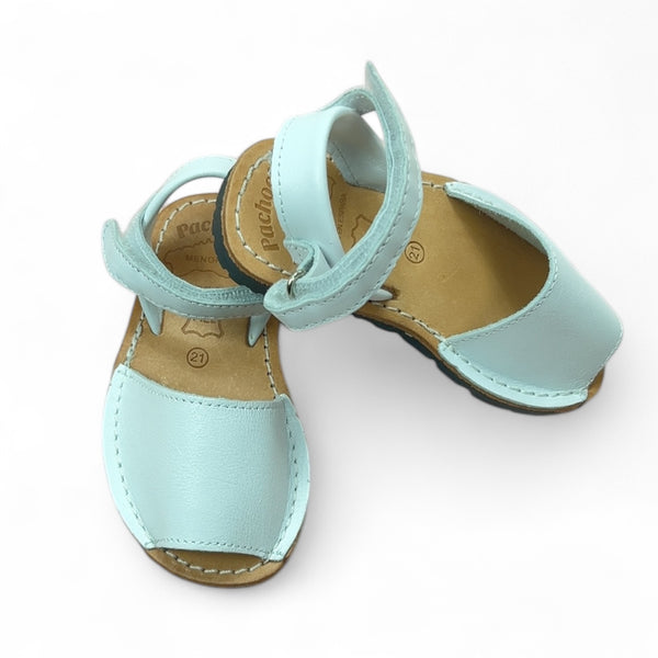 Menorquina Blanco Con Velcro