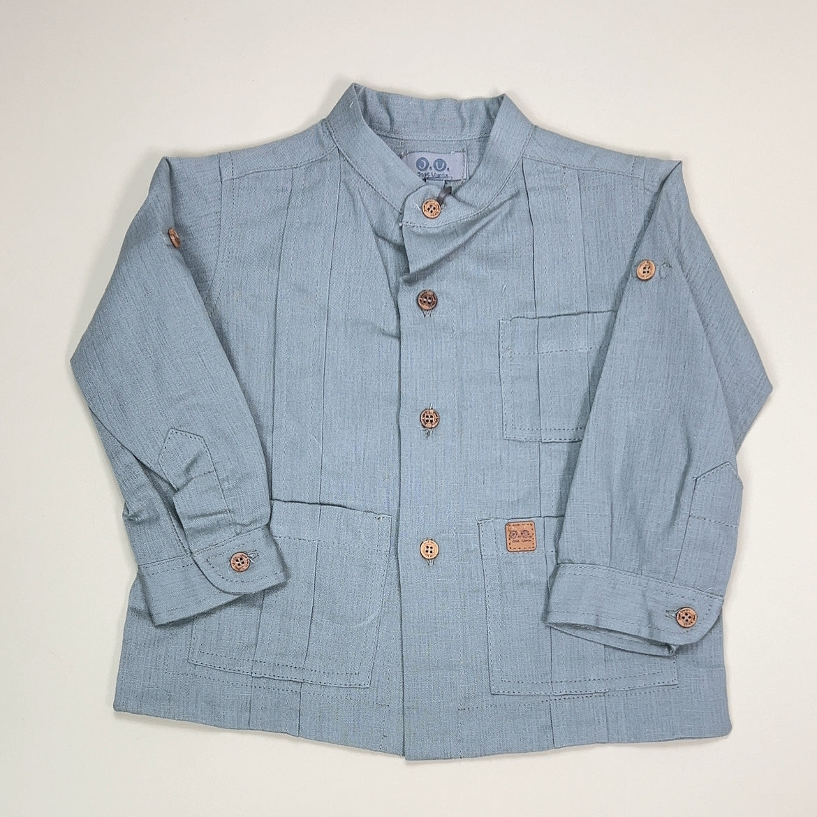 Guayabera Lino - Caqui