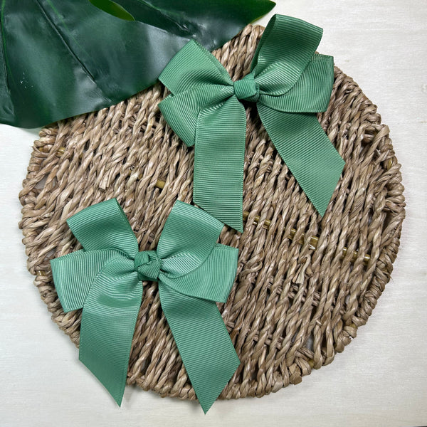 Par de Ganchos Lazos Básicos Medianos