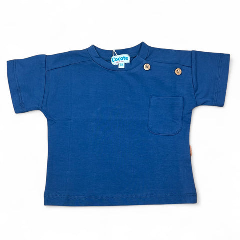 Camiseta Básica - Azul Denim