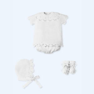 Conjunto 4 Piezas Flashy - Blanco