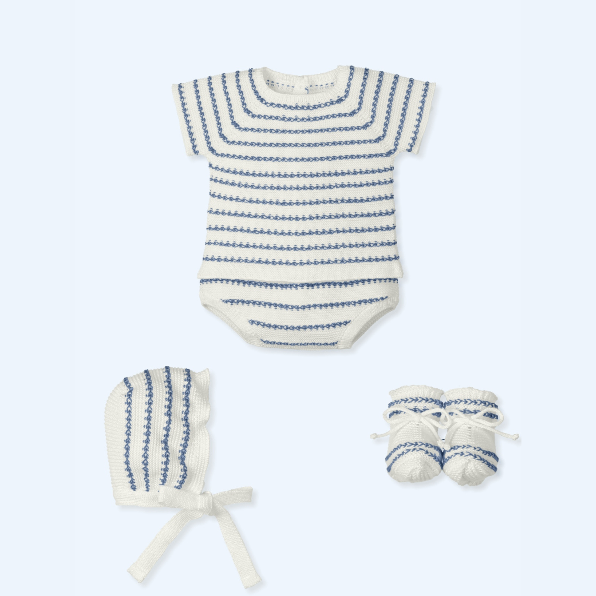 Conjunto 3 Piezas Radiant - Crudo/Provenza