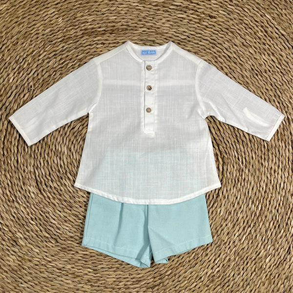 Conjunto Short Salvia - Glaciar