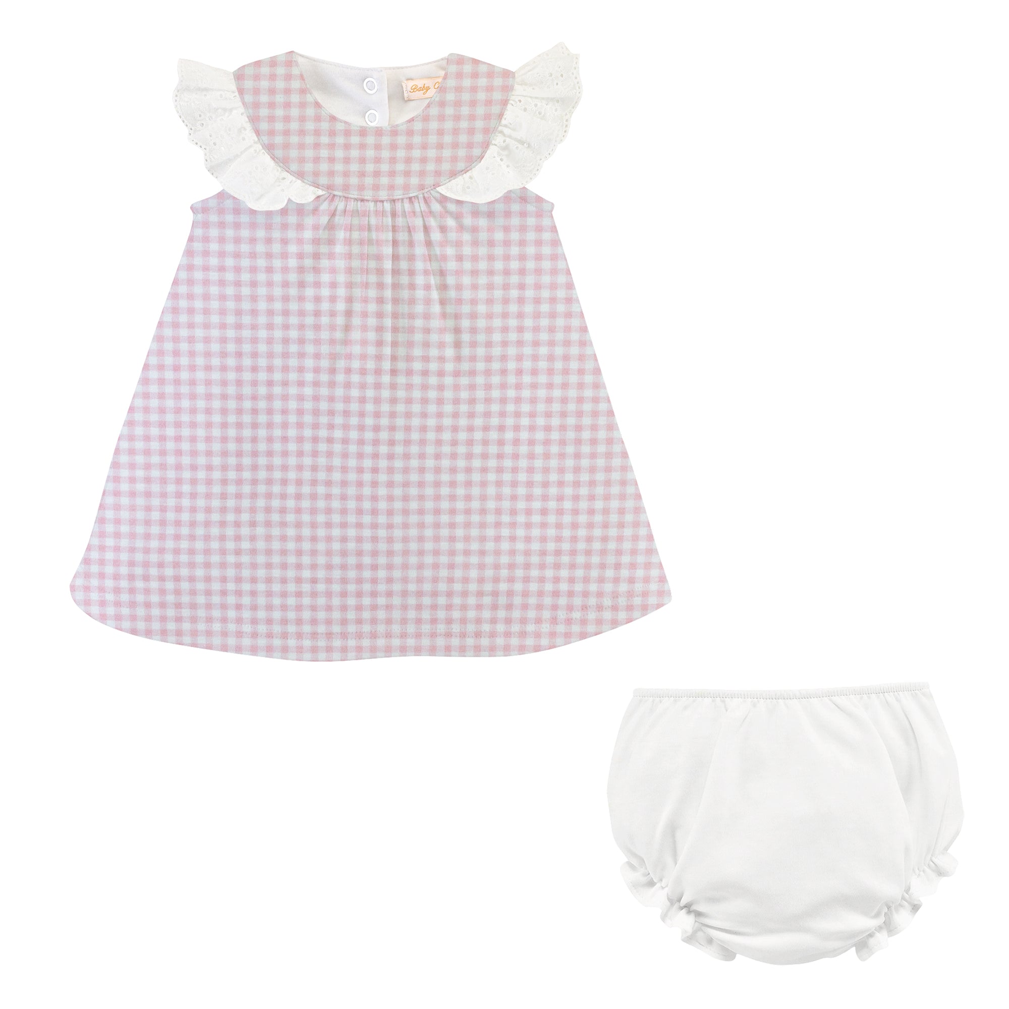 Vestido Vichy Rosado